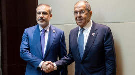 Dışişleri Bakanı Fidan, Rus mevkidaşı Lavrov ile görüştü