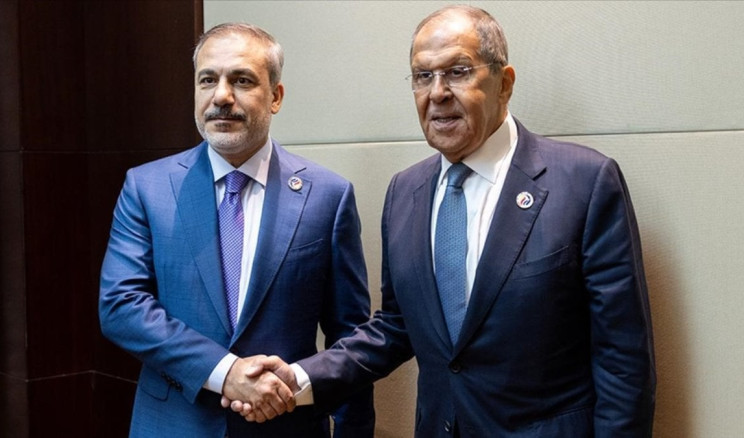 Dışişleri Bakanı Fidan, Rus mevkidaşı Lavrov ile görüştü