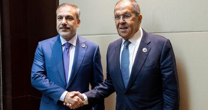 Dışişleri Bakanı Fidan, Rus mevkidaşı Lavrov ile görüştü